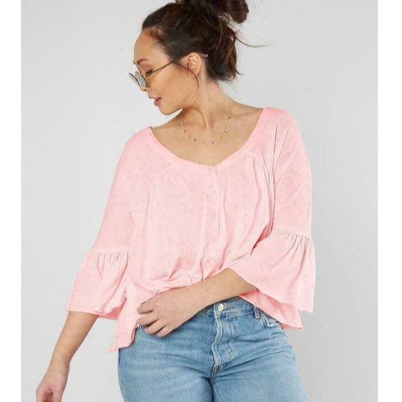Sweet Little Peasant Blouse - Size XS - Picture 1 of 2
